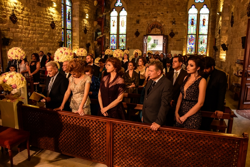 Wedding of Toni Chidiac and Joanna Khoury - Church